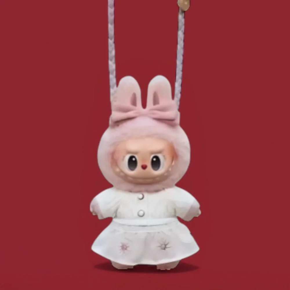 Pop Mart Fall Into Sweaters Mokoko Vinyl Plush Pendant Labubu Pop Land Exclusive - Picture 14 of 17